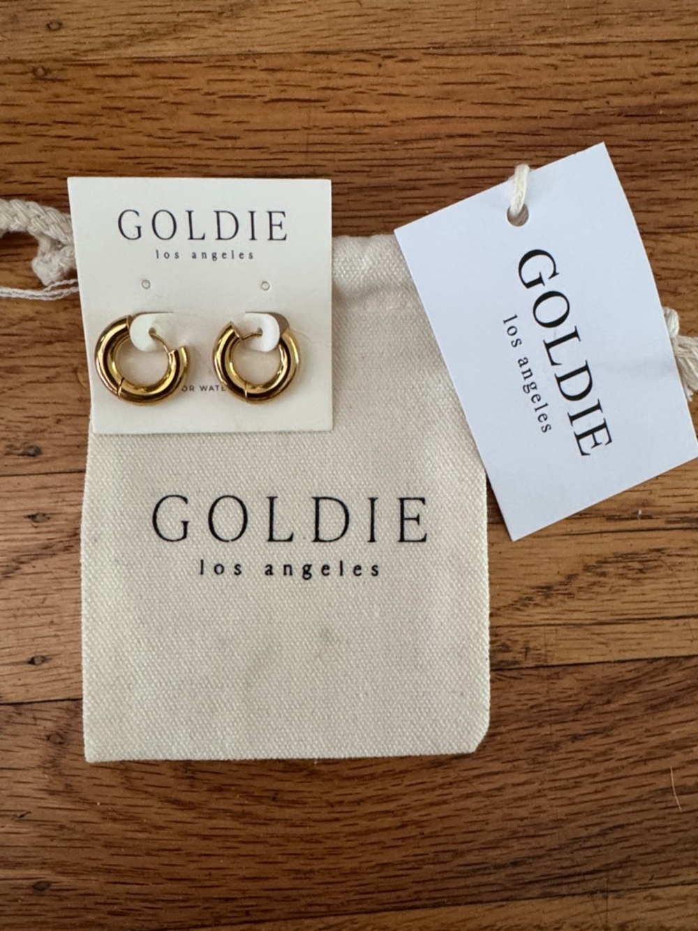 Goldie 18mm Hoop Earrings